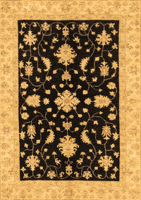 Oriental Brown Traditional Rug, abs3623brn