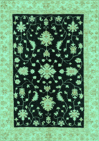 Oriental Turquoise Traditional Rug, abs3623turq