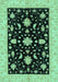 Oriental Turquoise Traditional Rug, abs3623turq