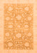 Oriental Orange Traditional Rug, abs3624org