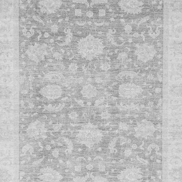 Machine Washable Oriental Gray Traditional Rug, wshabs3624gry