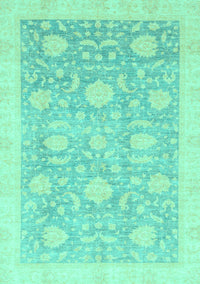 Oriental Turquoise Traditional Rug, abs3624turq