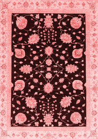 Oriental Red Traditional Rug, abs3625red