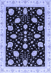 Oriental Blue Traditional Rug, abs3625blu