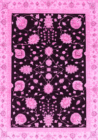 Oriental Pink Traditional Rug, abs3625pnk