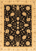 Machine Washable Oriental Brown Traditional Rug, wshabs3625brn