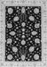 Machine Washable Oriental Gray Traditional Rug, wshabs3625gry