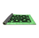 Sideview of Oriental Emerald Green Traditional Rug, abs3625emgrn