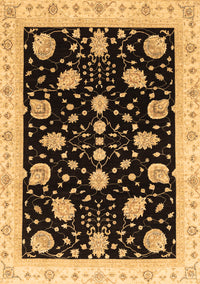 Oriental Brown Traditional Rug, abs3625brn