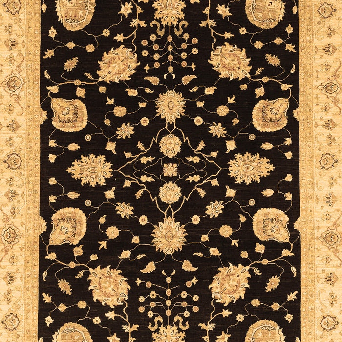 Oriental Brown Traditional Rug, abs3625brn