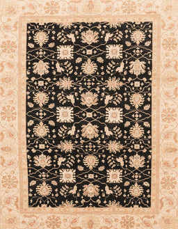 Machine Washable Abstract Dark Brown Rug, wshabs3626