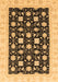 Machine Washable Oriental Brown Traditional Rug, wshabs3626brn