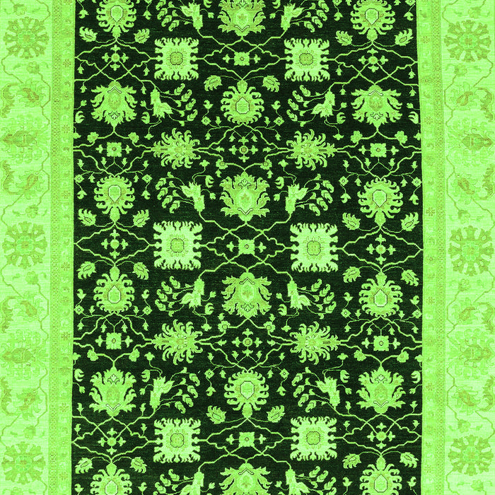 Oriental Green Traditional Rug, abs3626grn