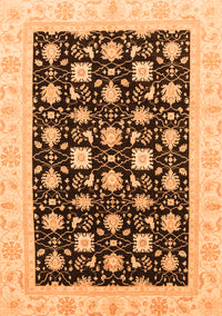 Oriental Orange Traditional Rug, abs3626org