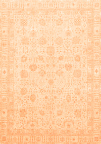 Oriental Orange Traditional Rug, abs3627org