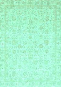 Oriental Turquoise Traditional Rug, abs3627turq