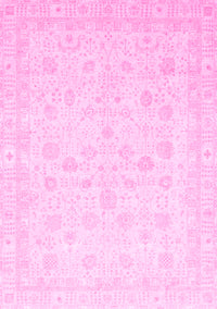 Oriental Pink Traditional Rug, abs3627pnk