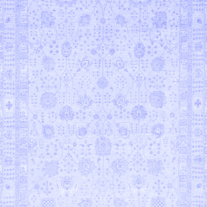 Oriental Blue Traditional Rug, abs3627blu