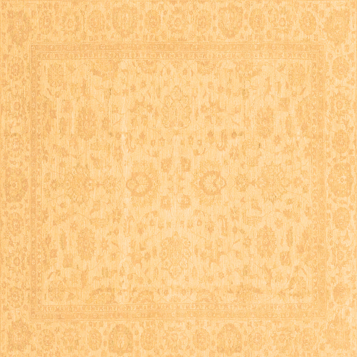 Square Oriental Brown Traditional Rug, abs3628brn