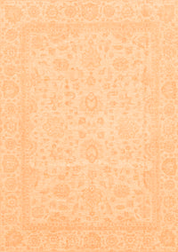 Oriental Orange Traditional Rug, abs3628org