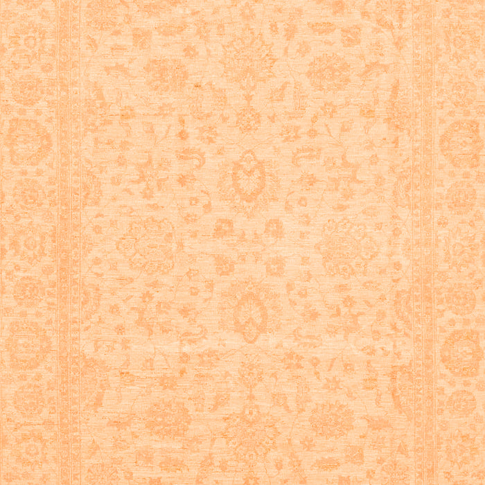 Oriental Orange Traditional Rug, abs3628org