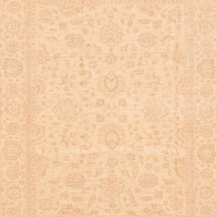 Machine Washable Abstract Yellow Rug, wshabs3628