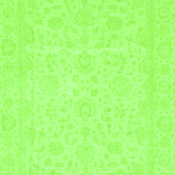 Machine Washable Oriental Green Traditional Area Rugs, wshabs3628grn