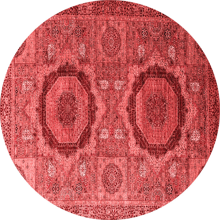 Machine Washable Abstract Red Modern Rug, wshabs3629red
