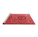 Modern Red Washable Rugs