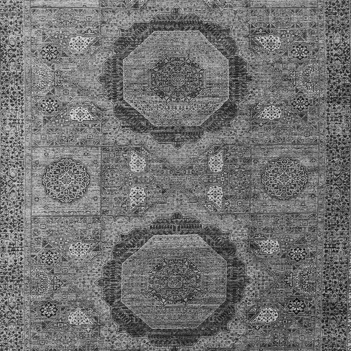 Machine Washable Abstract Gray Modern Rug, wshabs3629gry
