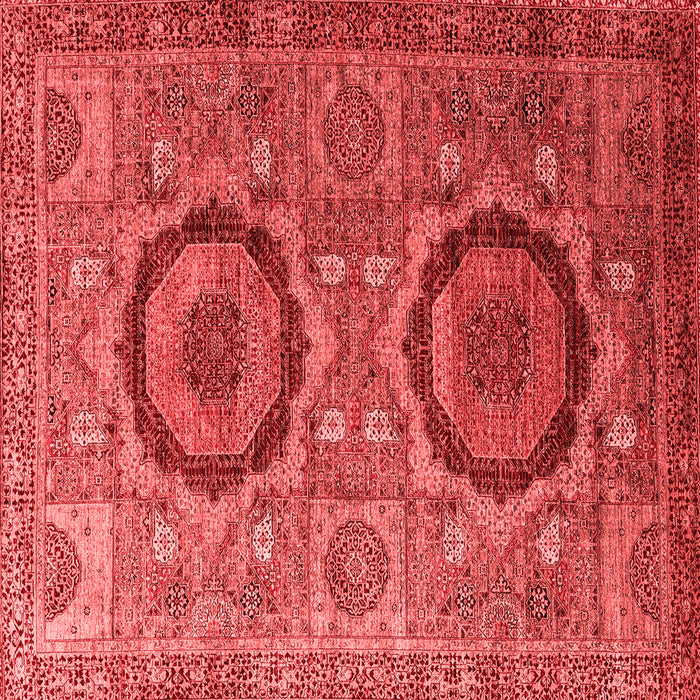 Abstract Red Modern Rug, abs3629red