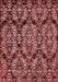 Abstract Red Modern Area Rugs