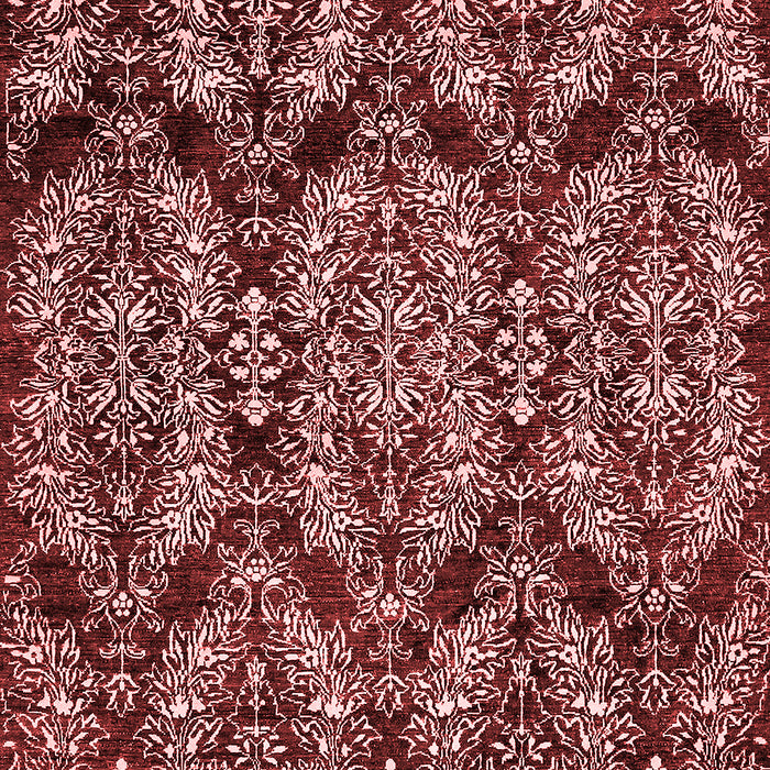 Machine Washable Abstract Red Modern Rug, wshabs362red