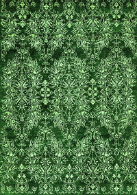 Abstract Green Modern Rug, abs362grn