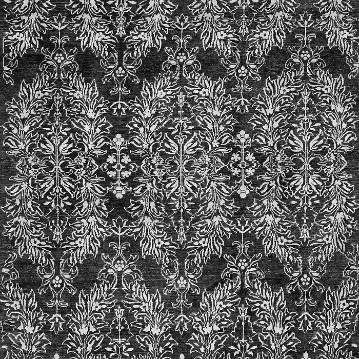 Machine Washable Abstract Gray Modern Rug, wshabs362gry