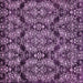 Square Machine Washable Abstract Purple Modern Area Rugs, wshabs362pur