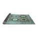 Sideview of Abstract Light Blue Modern Rug, abs3630lblu