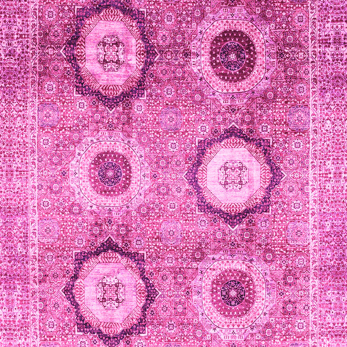 Machine Washable Abstract Pink Modern Rug, wshabs3630pnk