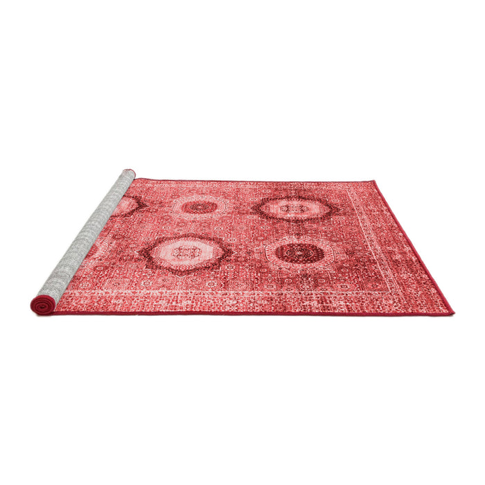 Modern Red Washable Rugs
