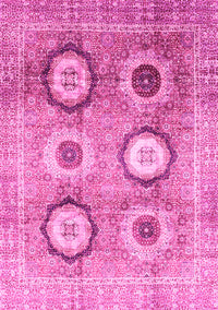 Abstract Pink Modern Rug, abs3630pnk