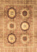 Abstract Brown Modern Rug, abs3630brn