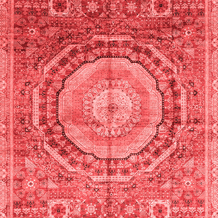 Abstract Red Modern Area Rugs