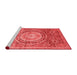 Modern Red Washable Rugs