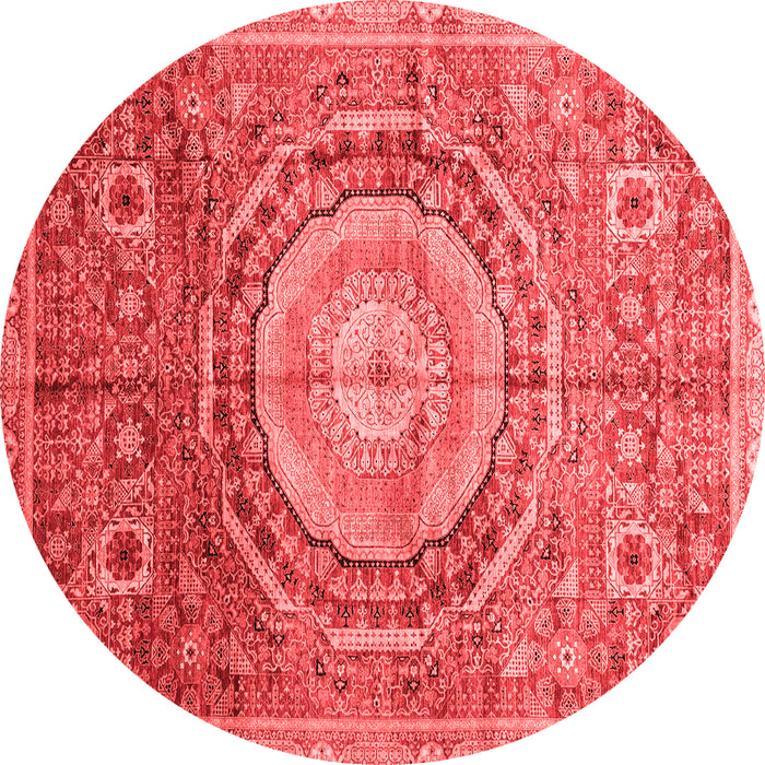 Machine Washable Abstract Red Modern Rug, wshabs3631red