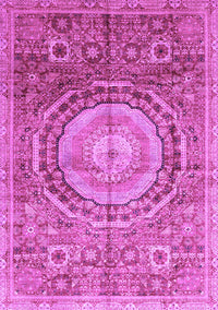 Abstract Purple Modern Rug, abs3631pur