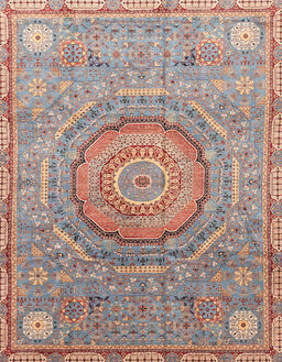 Machine Washable Abstract Sage Green Rug, wshabs3632