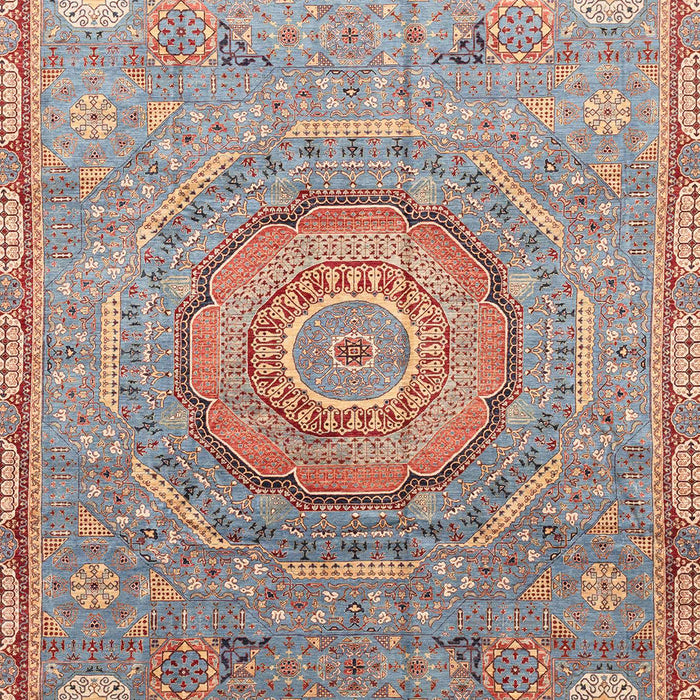 Machine Washable Abstract Sage Green Rug, wshabs3632