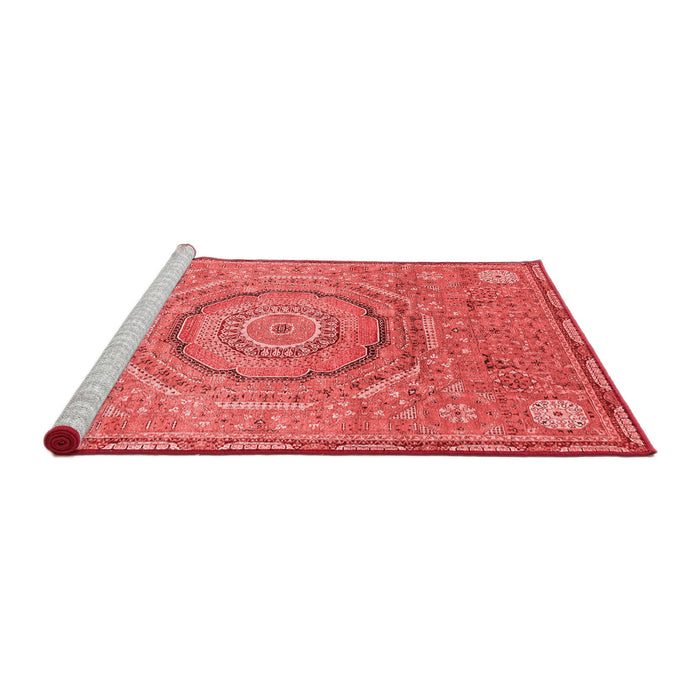 Modern Red Washable Rugs