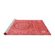 Modern Red Washable Rugs