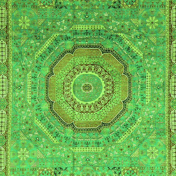 Abstract Green Modern Rug, abs3632grn